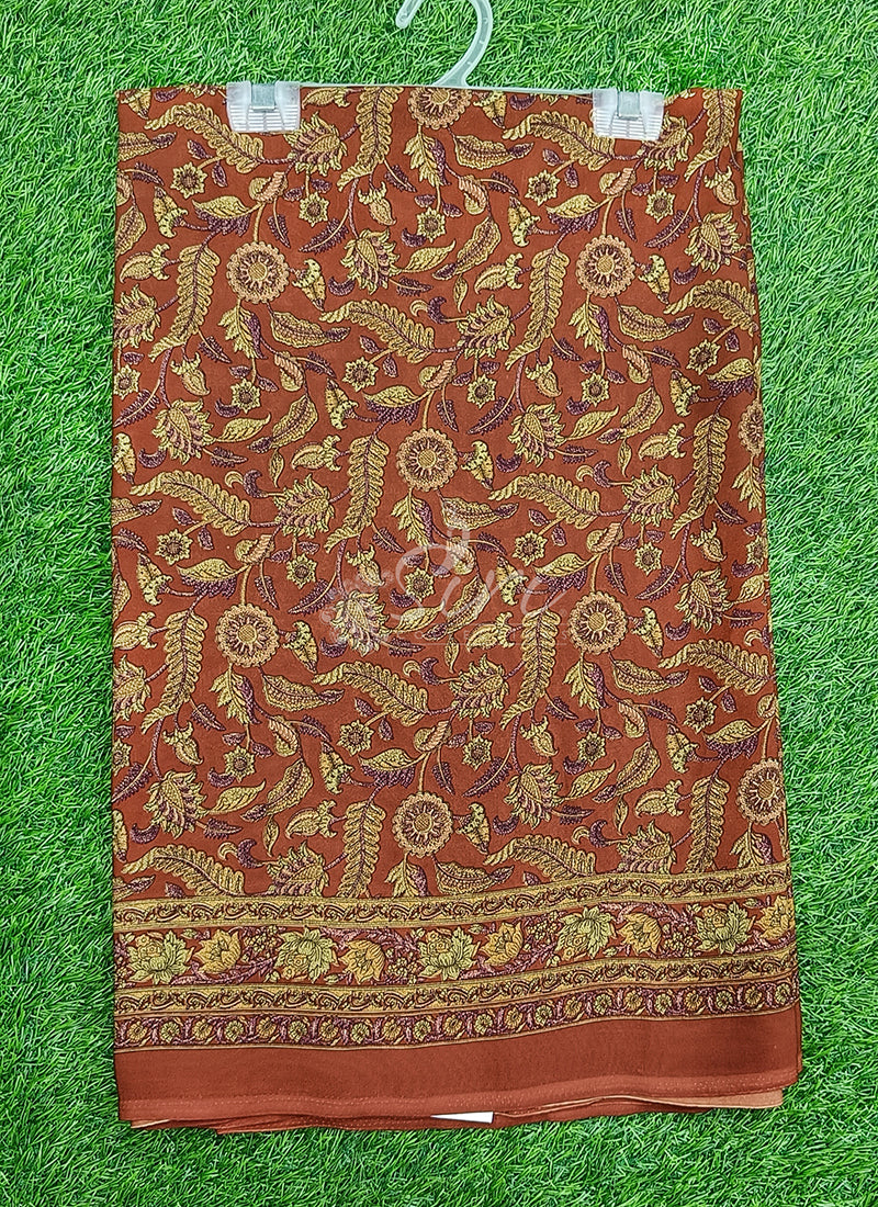 Latest Premium Printed Crepe Saree