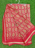Latest Beautiful Printed Chiffon Saree