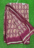 Latest Beautiful Printed Chiffon Saree