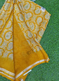 Latest Beautiful Printed Chiffon Saree