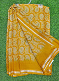 Latest Beautiful Printed Chiffon Saree