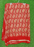 Latest Beautiful Printed Chiffon Saree