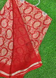 Latest Beautiful Printed Chiffon Saree