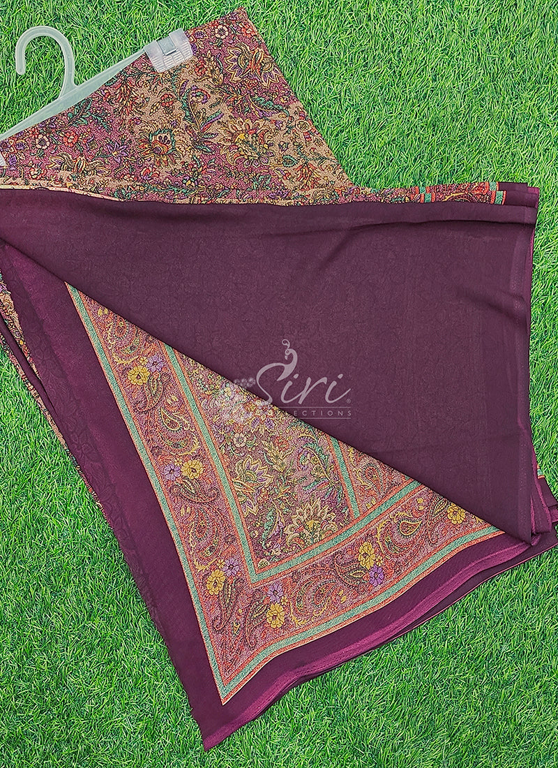 Latest Premium Printed Crepe Saree