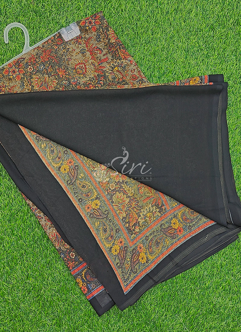 Latest Premium Printed Crepe Saree