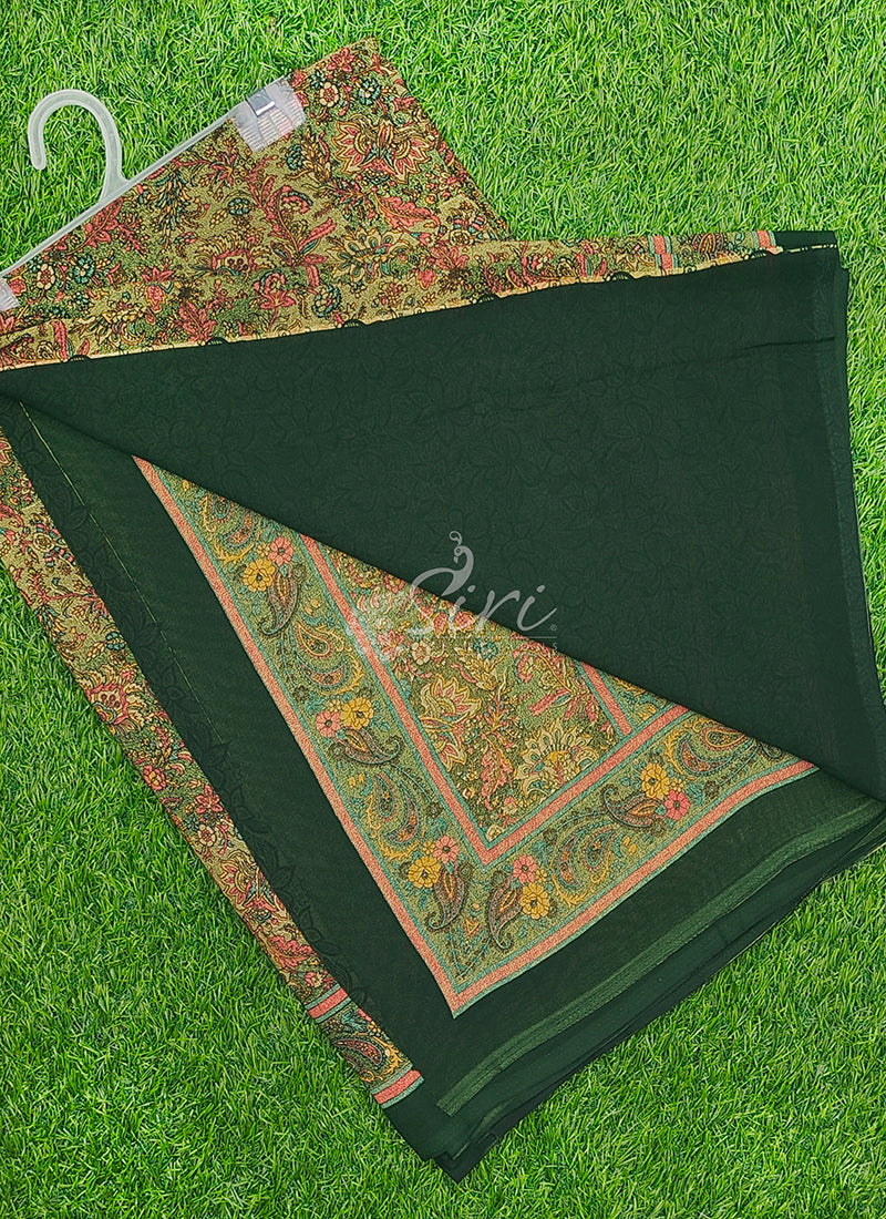 Latest Premium Printed Crepe Saree