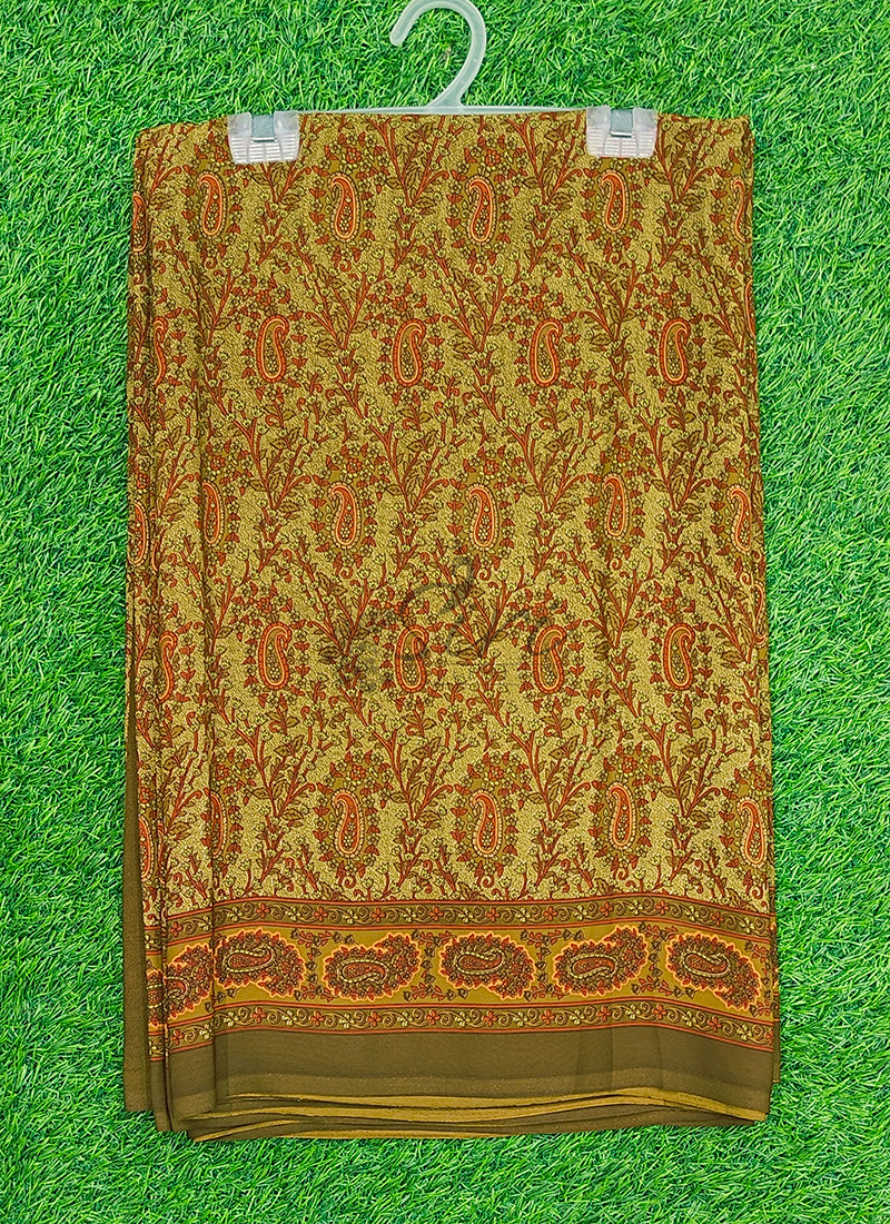 Latest Premium Printed Crepe Saree