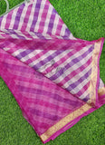 Latest Printed Chiffon Saree with Self Border