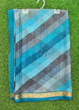 Latest Printed Chiffon Saree with Self Border