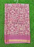 Latest Printed Chiffon Saree with Self Border