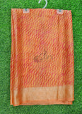 Latest Printed Chiffon Saree with Self Border