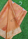 Latest Printed Chiffon Saree with Self Border