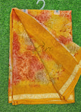Latest Printed Chiffon Saree with Self Border