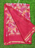 Latest Printed Chiffon Saree with Self Border