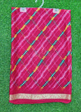 Latest Printed Chiffon Saree with Self Border