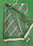 Latest Printed Chiffon Saree with Self Border