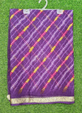 Latest Printed Chiffon Saree with Self Border