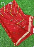 Latest Printed Chiffon Saree with Self Border