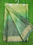 Latest Printed Chiffon Saree with Self Border