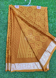 Latest Printed Fancy Chinon Crepe Saree