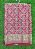 Beautiful Printed Brasso Georgette Saree