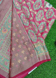 Beautiful Printed Brasso Georgette Saree