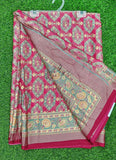 Beautiful Printed Brasso Georgette Saree
