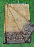 Beautiful Printed Brasso Georgette Saree