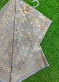 Beautiful Printed Brasso Georgette Saree