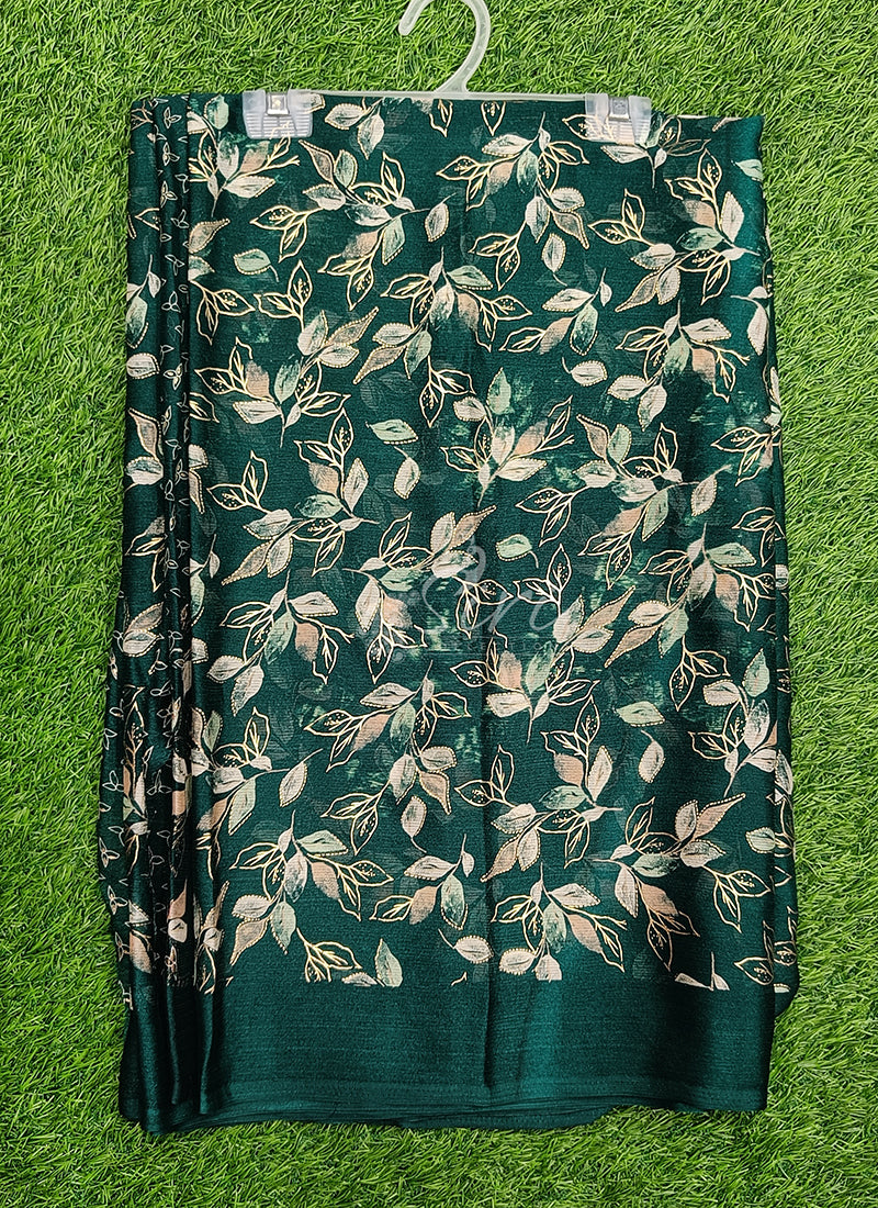 Beautiful Printed Chiffon Saree in Foil Print