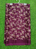 Beautiful Printed Chiffon Saree in Foil Print