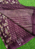 Beautiful Printed Chiffon Saree in Foil Print