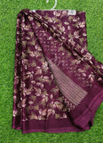 Beautiful Printed Chiffon Saree in Foil Print