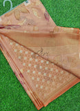 Beautiful Printed Brasso Georgette Saree