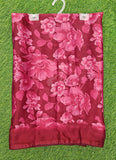 Beautiful Floral Printed Satin Chiffon Saree