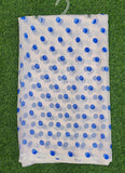 Lovely Printed Georgette Saree in Polka Dots Design