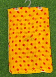 Lovely Printed Georgette Saree in Polka Dots Design