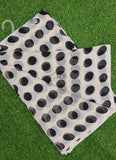 Lovely Printed Georgette Saree in Polka Dots Design