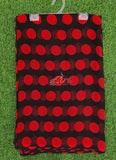 Lovely Printed Georgette Saree in Polka Dots Design