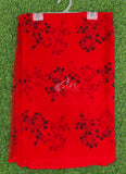 Lovely Printed Georgette Saree in Floral Design