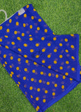 Lovely Printed Georgette Saree in Polka Dot Design