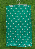 Lovely Printed Georgette Saree in Polka Dots Design