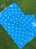 Lovely Printed Georgette Saree in Polka Dots Design