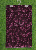 Lovely Printed Floral Georgette Saree