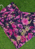 Lovely Printed Floral Georgette Saree