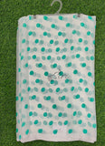 Lovely Printed Georgette Saree in Polka Dots Design