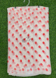 Lovely Printed Georgette Saree in Polka Dots Design