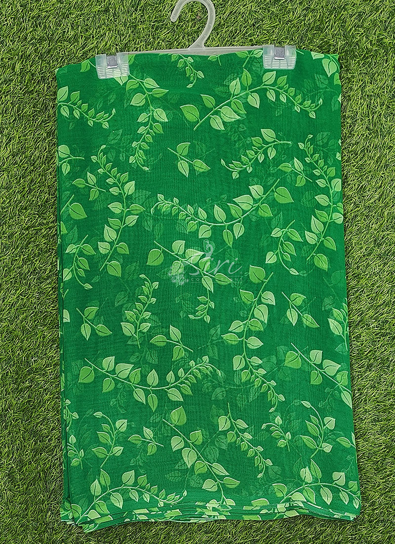 Siri Sarees Floral Print Georgette Saree Without Blouse