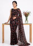 Siri Sarees Floral Print Georgette Saree Without Blouse