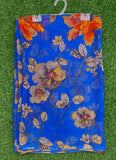 Siri Sarees Floral Print Georgette Saree Without Blouse